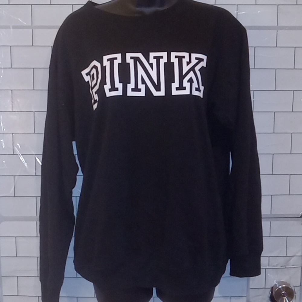 Victoria's Secret PINK black sweatshirt